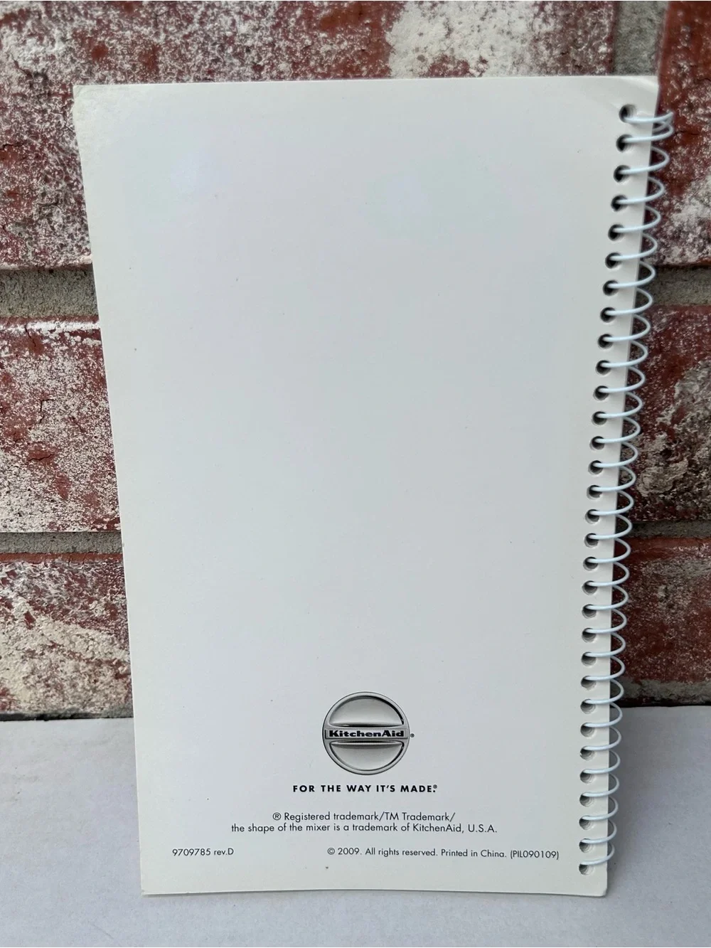 Instructions and Recipes for Your Kitchenaid Stand Mixer Manual 9709785 Rev D